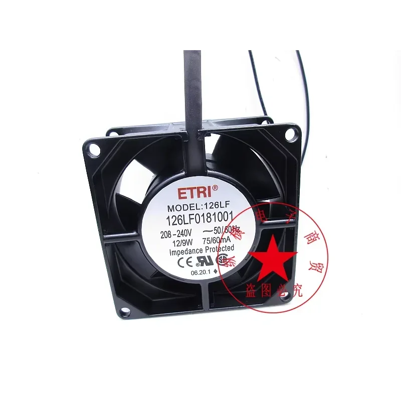 

Вентилятор охлаждения сервера ETRI 126LF0181001 208-240В 12/9Вт 75/60мА