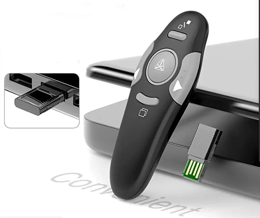 Wireless Presenter Remote Office Presentation Remotes Wide Application With Wireless Receiver For Meeting For Speech For Class