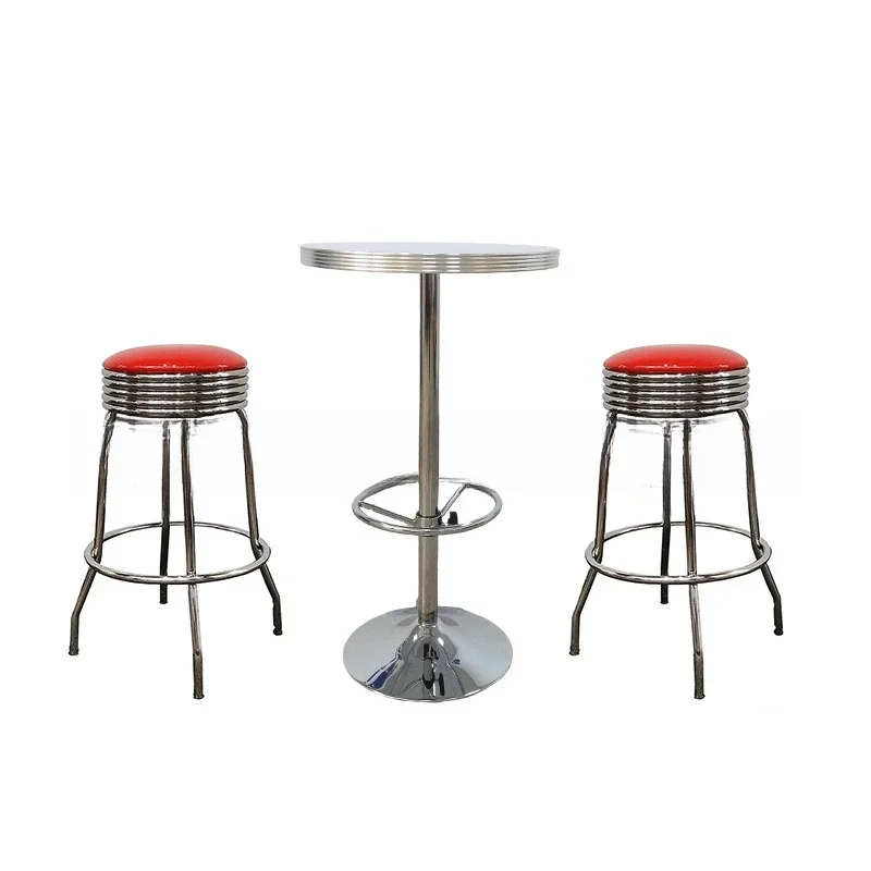 Creative rectangular high bar table, bar KTV hotel bar table, fast food table