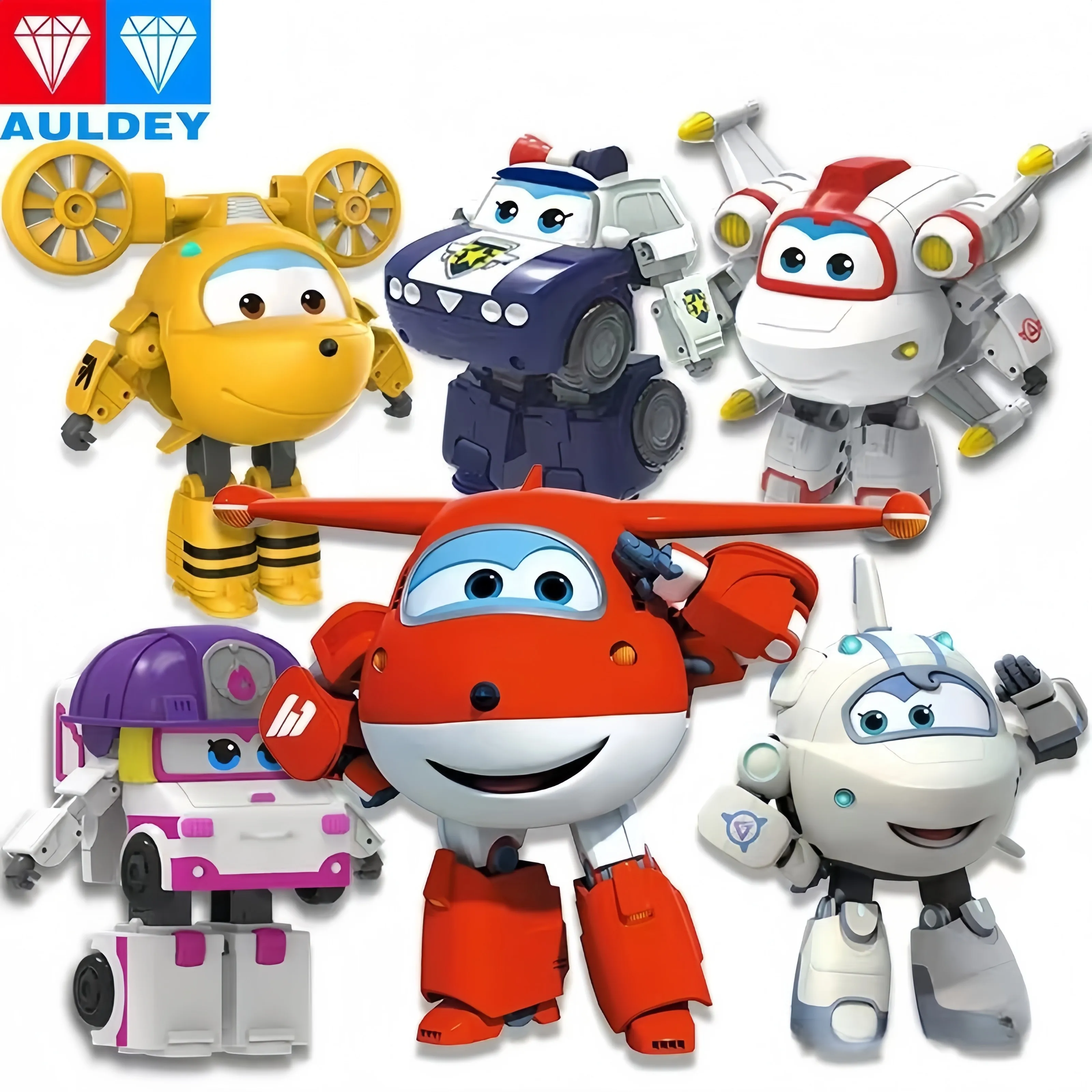 

Коллекционное издание Super Wings 2025г. | Электрический робот Hangar, витрина в комплекте, 35 см, коллекторы 6+Y!