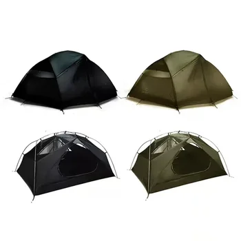 초경량 배낭 텐트, 립스톱 방수 텐트, 15D 실리콘 코팅 MSR 허바 NX 스타일, 3 인용