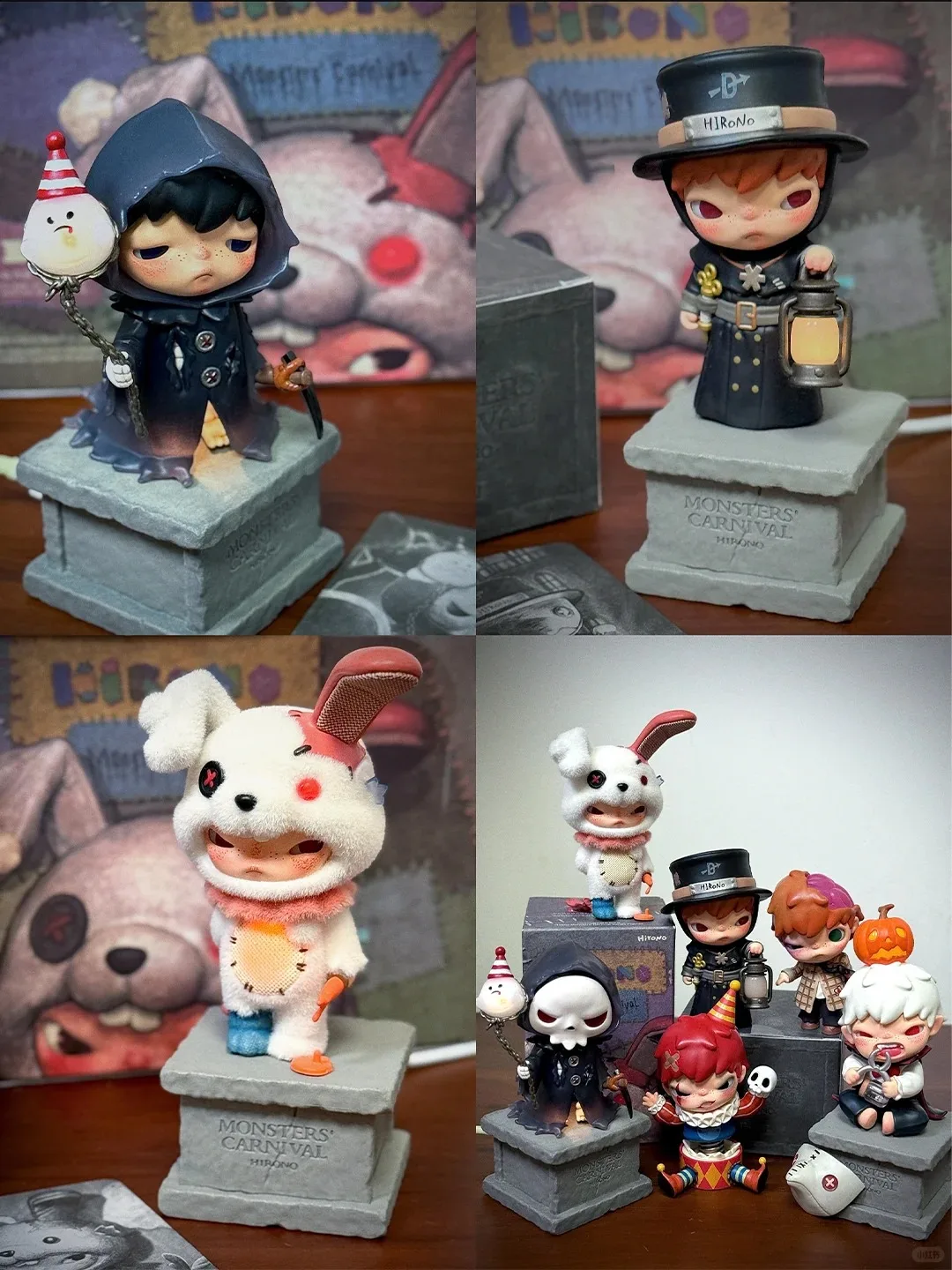 팝마트 히로노 리틀 와일드 파라다이스 시리즈 피규어 블라인드 박스 장면 소품 장식품 서프라이즈 생일 선물 오리지널