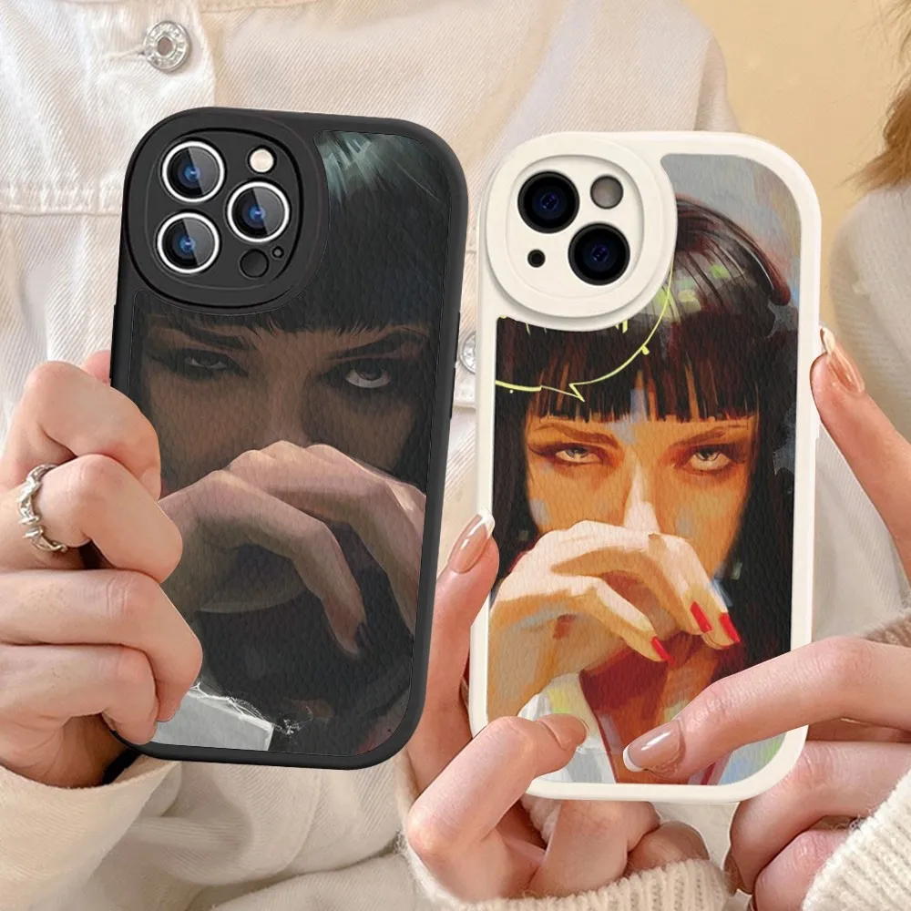 

Pulp Fiction kill bill Phone Case Hard Leather For iPhone 14 13 12 Mini 11 14 Pro Max Xs X Xr 7 8 Plus Fundas