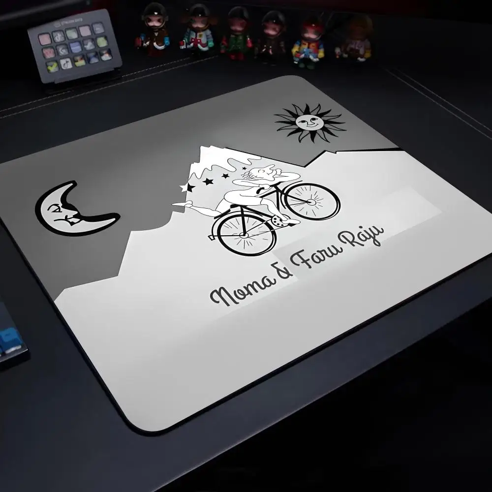 LSD - Albert Hofmann - Bicycle Day Mouse Pad Gaming Laptops Keyboard Mat Deskmat Pc Accessories Desk Protector Mousepad Gamer Ma