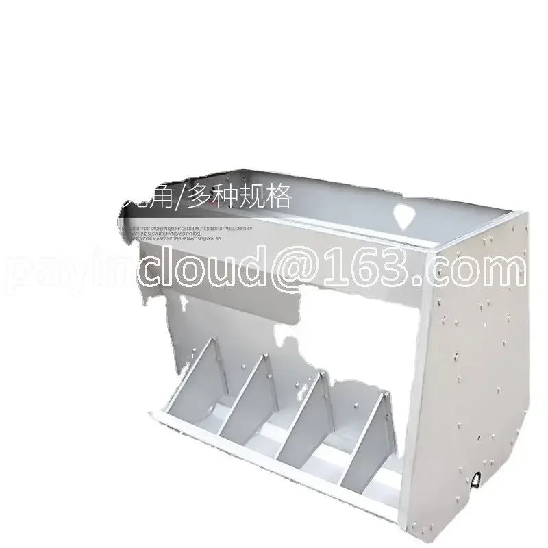 Pig Trough Stainless Steel Trough Pig Feeding Trough for Pig Nursing Fattening Pig Maternity Bed Free Feeding Pig