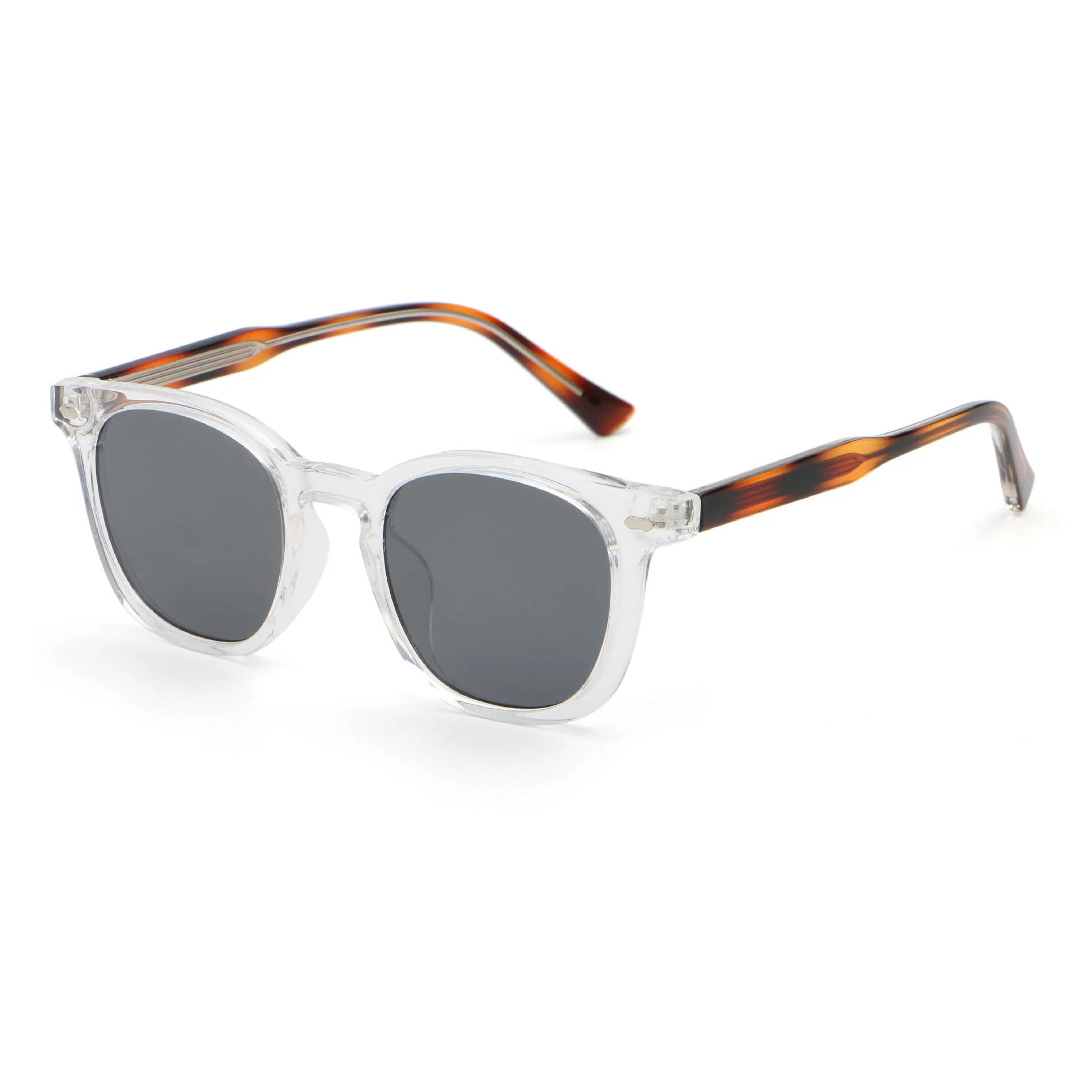 New Retro Propionic Acid Square Frame Sunglasses for Men and Women, Different Trends, Outstanding High-end Sunglasses 6243