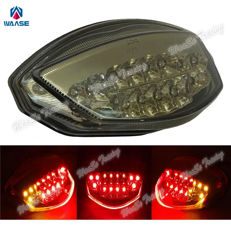 Motorbike For Suzuki GSXR1000 GSX-R1000 K7 K8 2007 2008 Rear Tail Light Brake Turn Signals Integrated LED Light