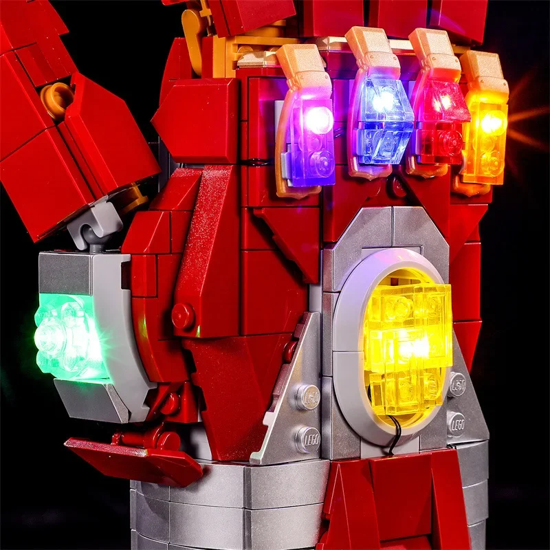 ชุดไฟ LED DIY สำหรับตัวต่อ LEGO 76223 Gauntlet ของขวัญ (เฉพาะไฟ LED เท่านั้น ไม่มีตัวต่อ)