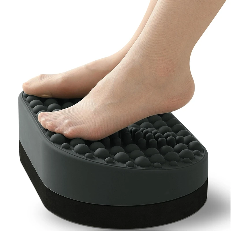 

Under Desk Foot Rest Forhome Ottoman Stool Withsilicone Pad Ergonomic Foot Massager