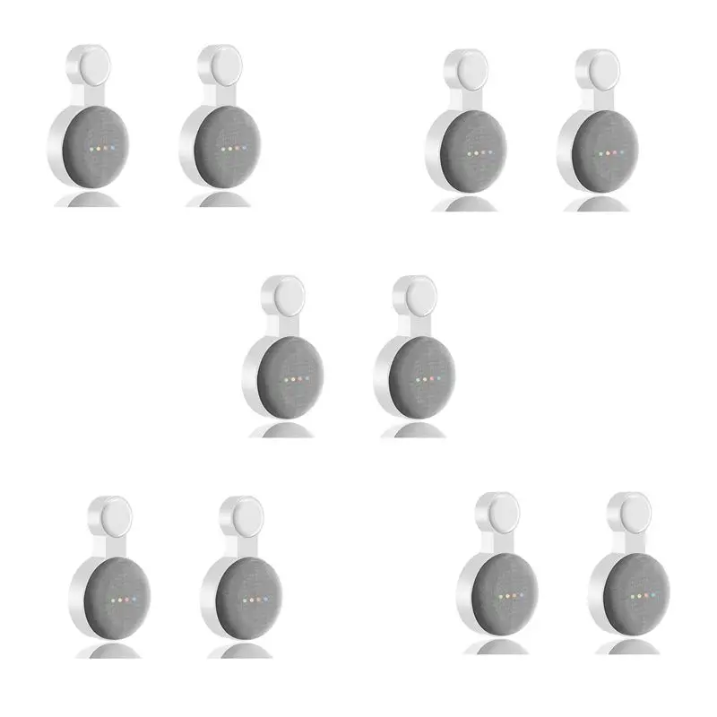 aee9-10個-googleオーディオ用-google-nest-mini-ウォールブラケット-第二世代ソケット吊り下げハンガーブラケット-ホワイトに適しています
