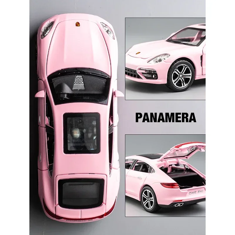 1:32 Porsche Panamera Handmade Metal Simulation Car Model For Model Car Simulation Vehicle Children's Boy Toy Car