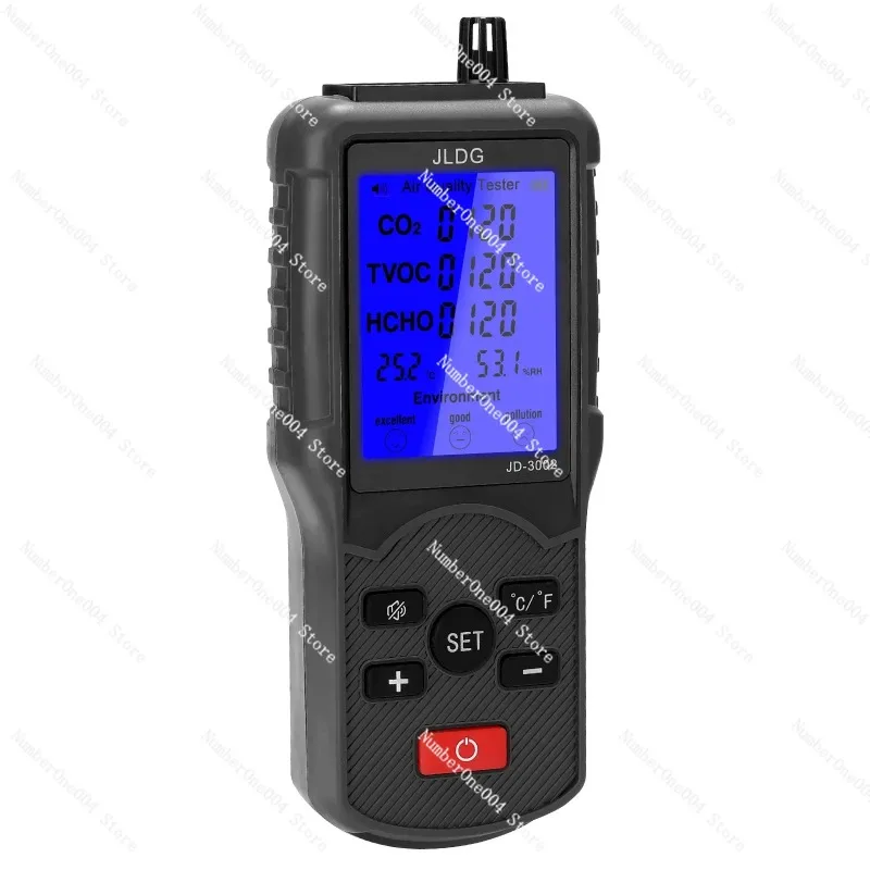 jd-3002-rilevatore-di-qualita-dell'aria-analizzatore-multifunzionale-per-co2-hcho-tvoc-misurazione-di-temperatura-e-umidita