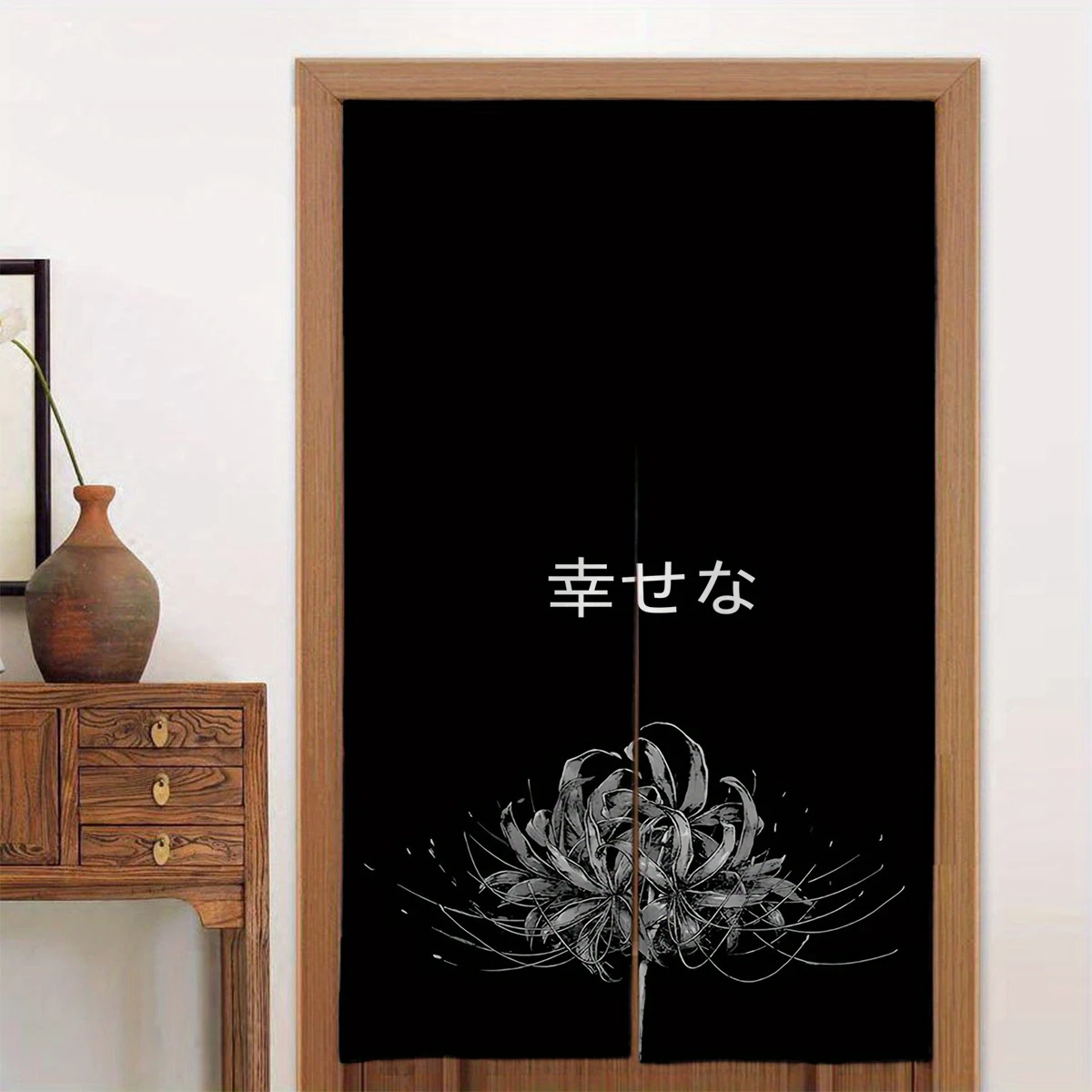 Commercial Kitchen Canopy - Cortina de Porta Japonesa VIKAMA Black