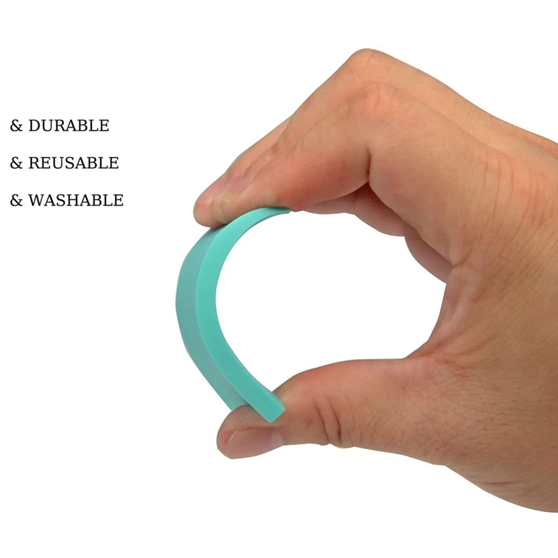 Chalk Paste Mini Squeegee 3Pack,Optimized For Use With Mesh Backed Stencils And Transfers Rubber Mini Squeegee