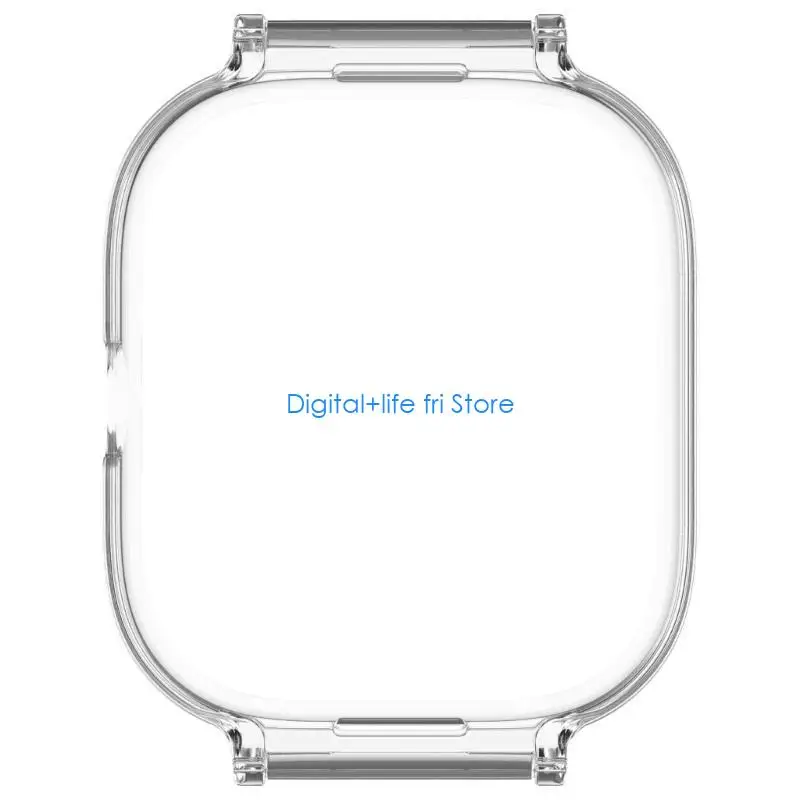 E06D Plastic Watch Case Protective Case Semi Enclosed designing Watch Frame Offers Dust & Drop Protections for  Watch 5