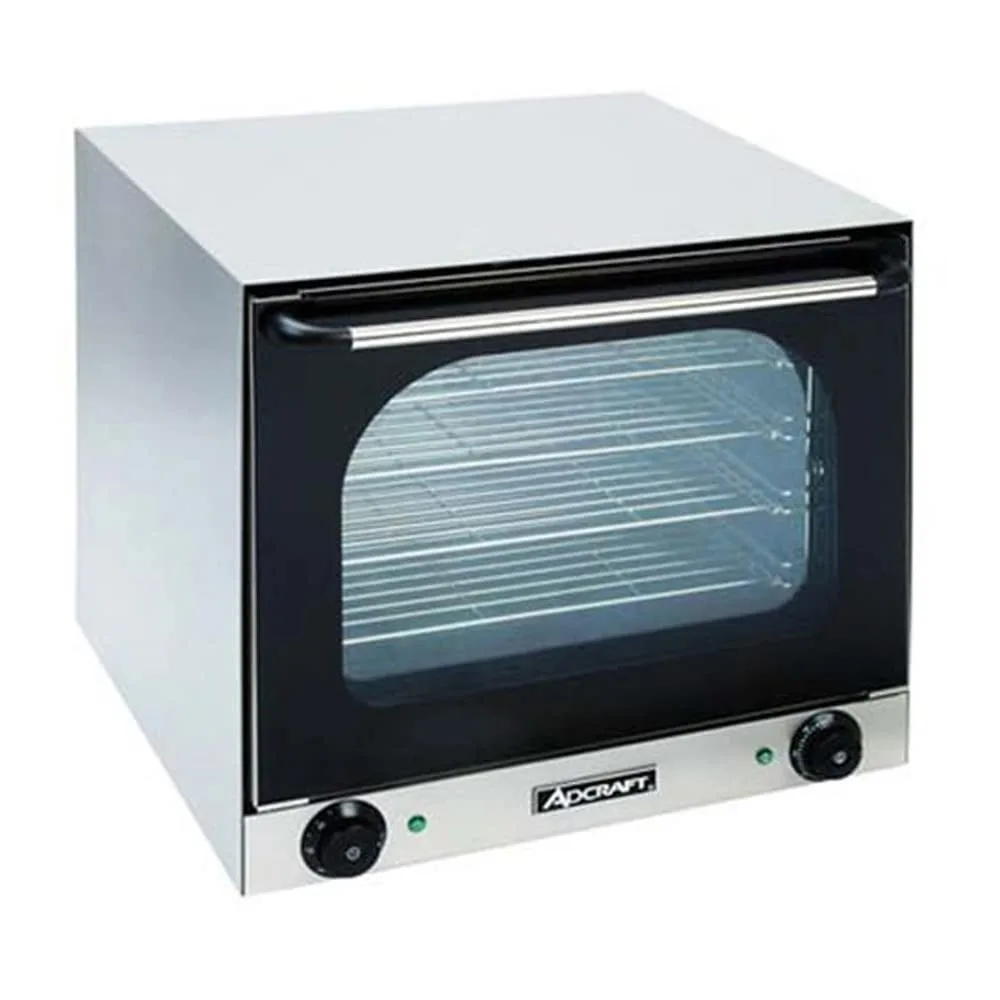 

2670W Half-Size Electric Countertop Convection Oven, Stainless Steel, Portable, 220v, CE NSF Listed (Includes Heavy-Duty