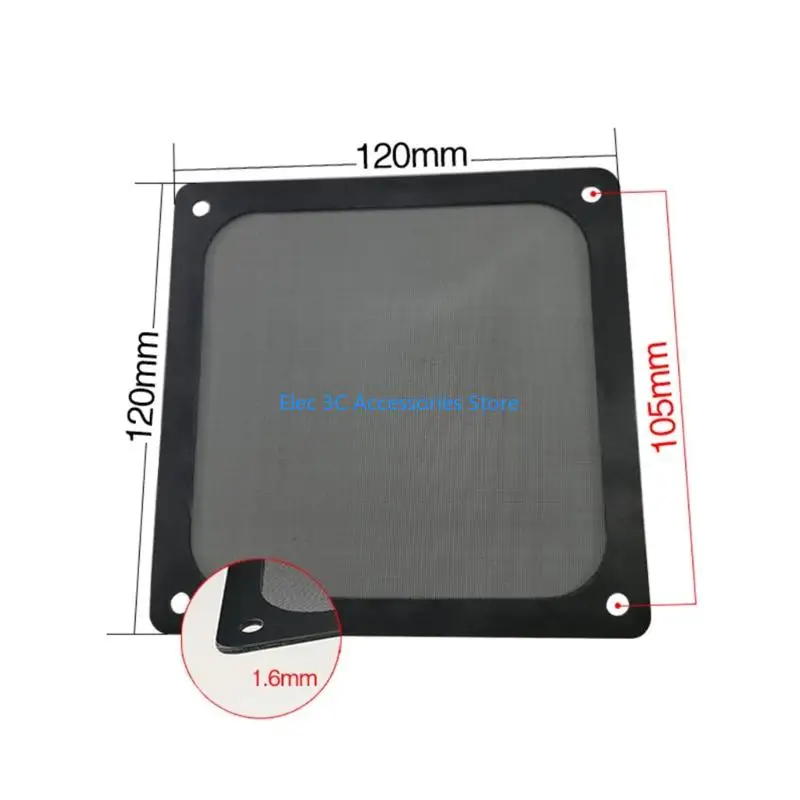 Y51A для промытого ПК корпус пыли сетчатой сетка Rame Compune Computer Dust Mesh PC Filter Filter Filter Dust Prvc