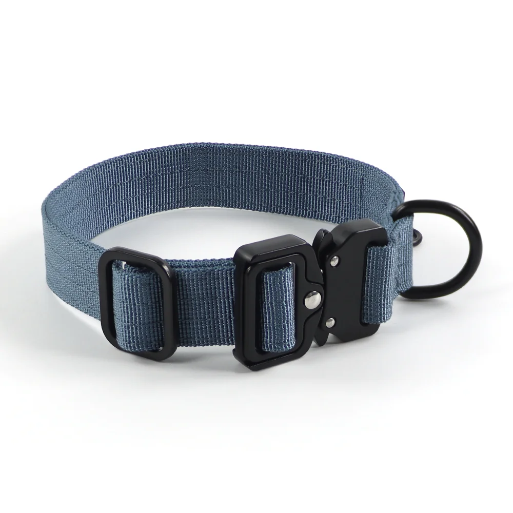 Collar táctico Universal para perros grandes, medianos y pequeños, Collar de lujo para caza todoterreno, collares de entrenamiento para perros a