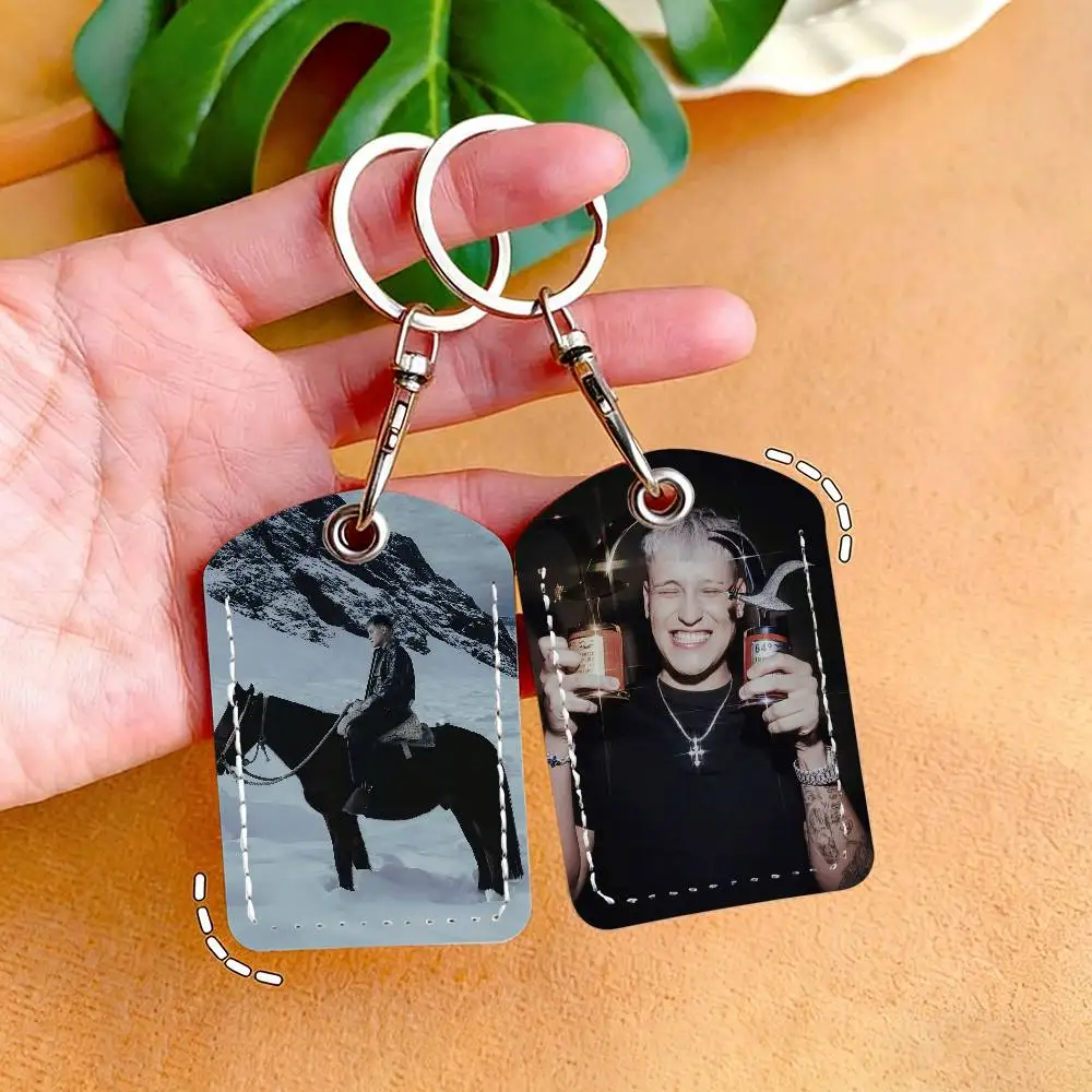 Singer K-Kidd Voodoo Card Holder Keychain Key Ring Door Lock Access Protective Case For Security Gift