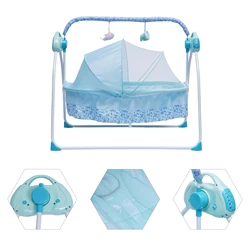 Łóżeczko do łóżeczka dziecięcego Inteligentny Bluetooth Newborn Automatic Swing Bouncer Bed (bateria nie obejmuje)