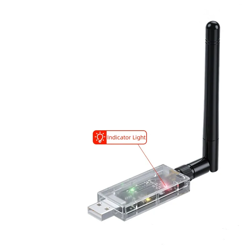 DTECH USB ke TPUNB Transceiver Transmisi Data Serial Nirkabel dengan Indikator Data