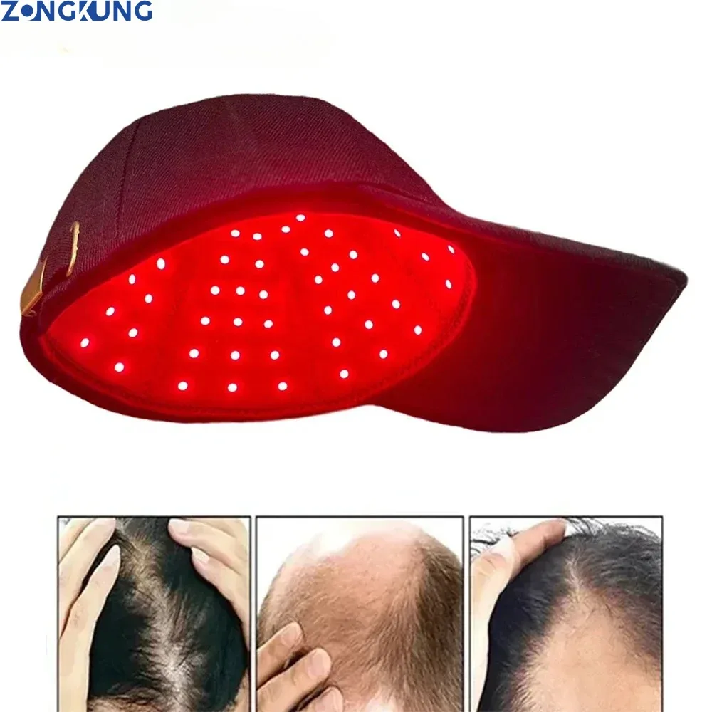 96Pcs Leds Red Infrared Haircutting Cap Promote Hair Regrowth Relaxing Scalp Care Cap USB Plug-in Anti-hair Loss Laser Cap