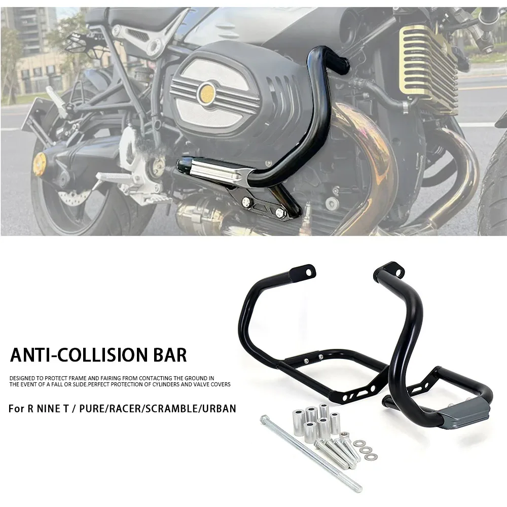 

Highway Crash Bars Bumper Frame Protection R NineT Pure Racer R9T Engine Guard Motorcycle Fit For BMW Rninet R NINE T NINET