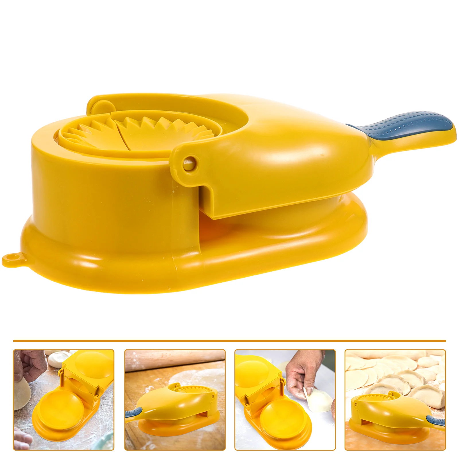 Artifact for Pressing Dumpling Wrappers Wonton Maker Noodle Dough Tool Tortilla Pastry Skin Mold Pie Portable Presser