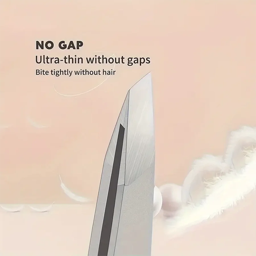 1/4PCS แหนบคิ้วสแตนเลส - แหนบกำจัดขนมืออาชีพ - เหมาะสำหรับขนบนใบหน้าและขนคุด