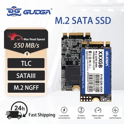 GUDGA M2 SSD 64GB 128GB M.2 NGFF 2242 256GB 512GB SATA3 SSD NGFF 2280 1TB 2TB unidades internas de estado sólido para HD portátil de escritorio