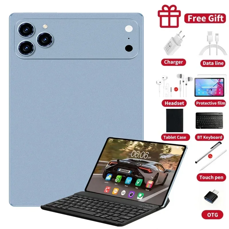Blue With keyboard