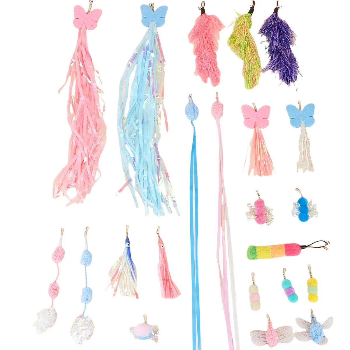 

Pet Supplies, Cat and Dog Toy Replacement Heads, Cat Toys That Are Fun and Self-entertaining, Cat Toy Replacement Heads