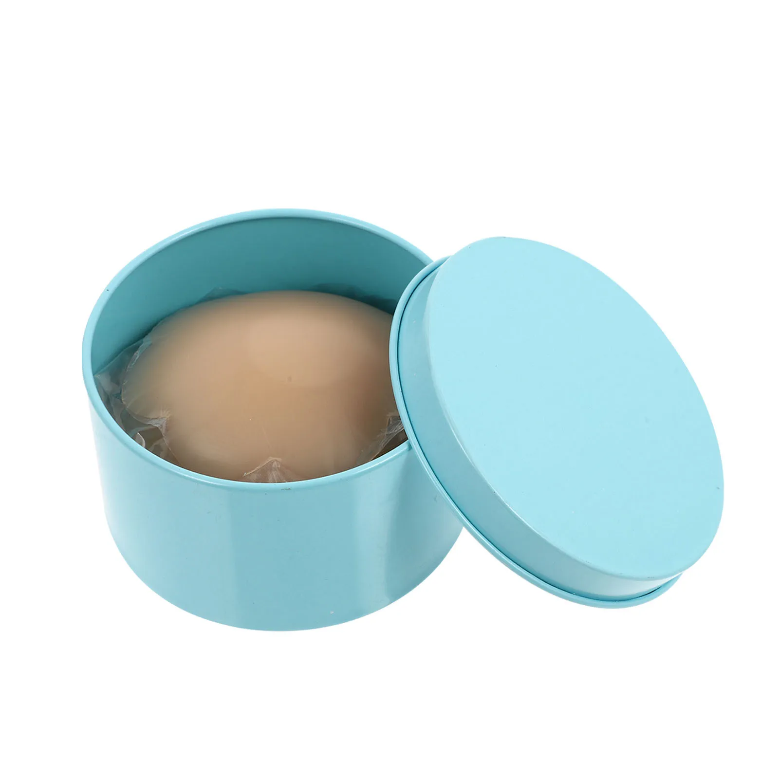 8-teilige Aufkleber aus Silikonmaterial, leicht, bequem, für Damen, pastöse Abdeckung, Anti-Licht, blendfrei, Warzenhof-Patch, wasserdicht, Brust
