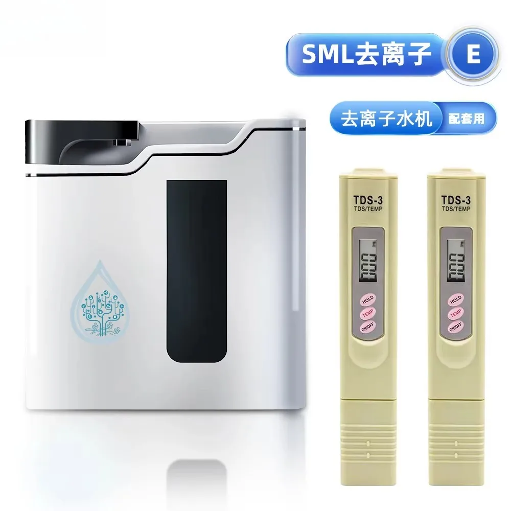 10L/Hour Water Distillation Machine Performance RO Deionizer Distillate DI Type II Distilled Water Making Machine SML-E-10