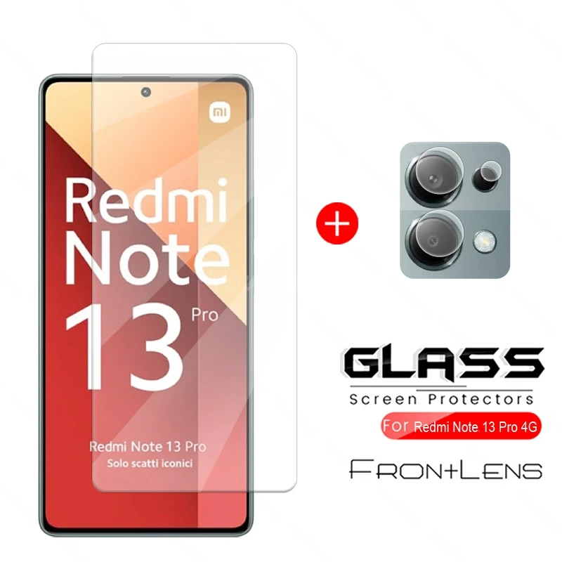 For Xiaomi Redmi Note 13 Pro Glass Redmi Note 13 Pro Tempered Glass Screen Protector Flim Camera Flim Redmi Note 13 Pro Glass