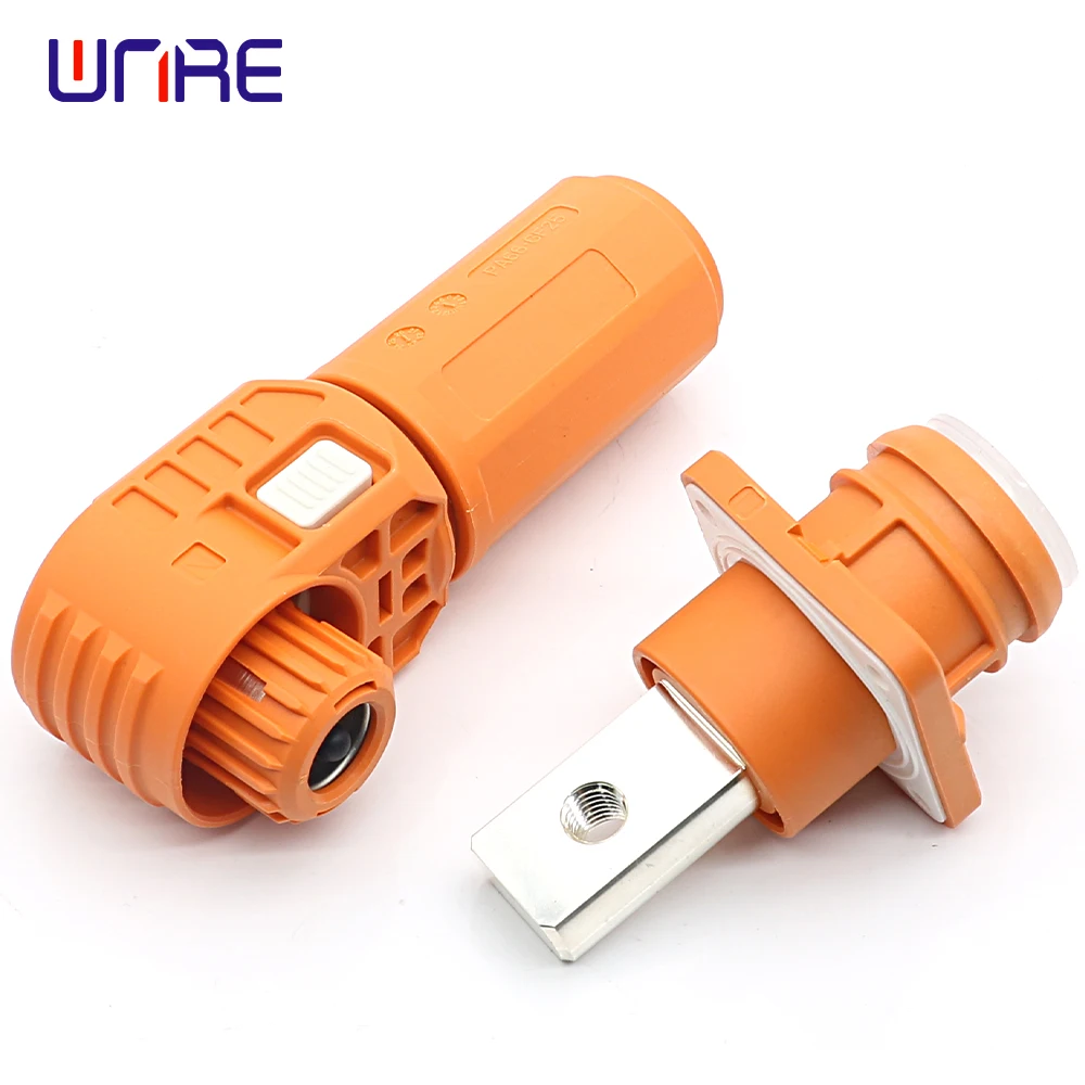 Single Core Bent Plug Quick Plug 2000V/DC New Energy Electric Vehicle E120 Terminal Connector Energy Storage Connector