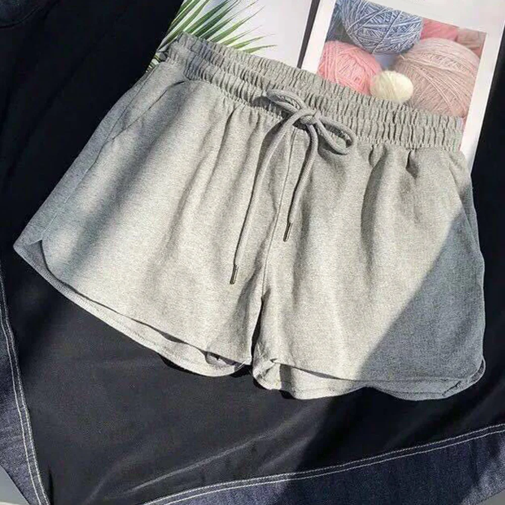 

Повседневные широкие шорты Женские спортивные шорты для домашней одежды L Талия 72см, бедра 108см, длина 34см Свободные повседневные шорты для женщин