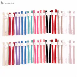 11 Farben breit 1,5 cm Bonbon farbe gute Qualität Schulter gurt Brust gürtel Neon Farbe elastischer BH-Träger mehrfarbige Unterwäsche