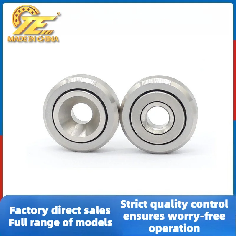 Non-standard 304 stainless steel S608ZZ full ball ball 6.5 * 23 * 8mm deep groove ball bearing