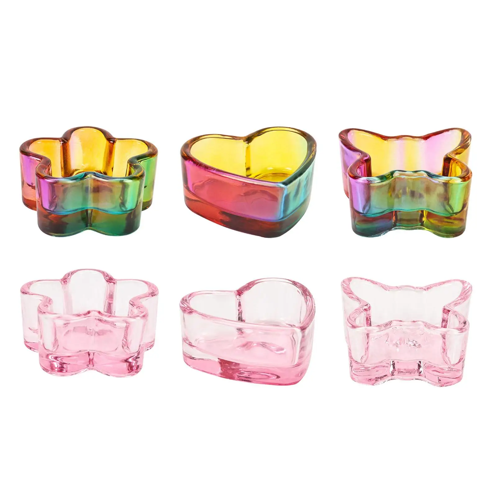 Nail Art Dappen Dish for Women Nail Tool Durable Nail Pen Wash Cup Container