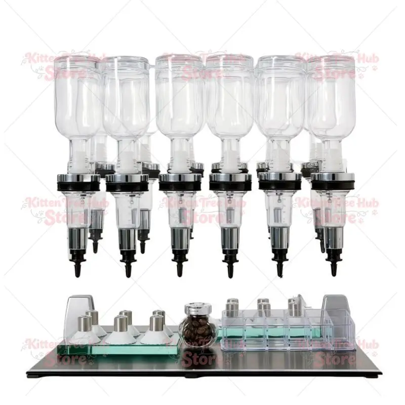 12 Heads Perfume Dispenser Bar Set 200ml Whole Store Perfume Display Rack for Perfume Filling