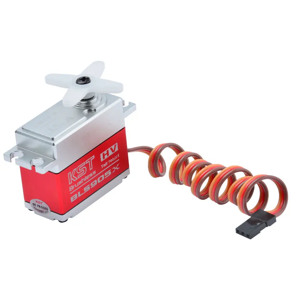 KST BLS905X-servomotor trasero para Robot UAV, 8,4 v, 8kg, 0.035seg, tamaño estándar, sin escobillas, 550-700