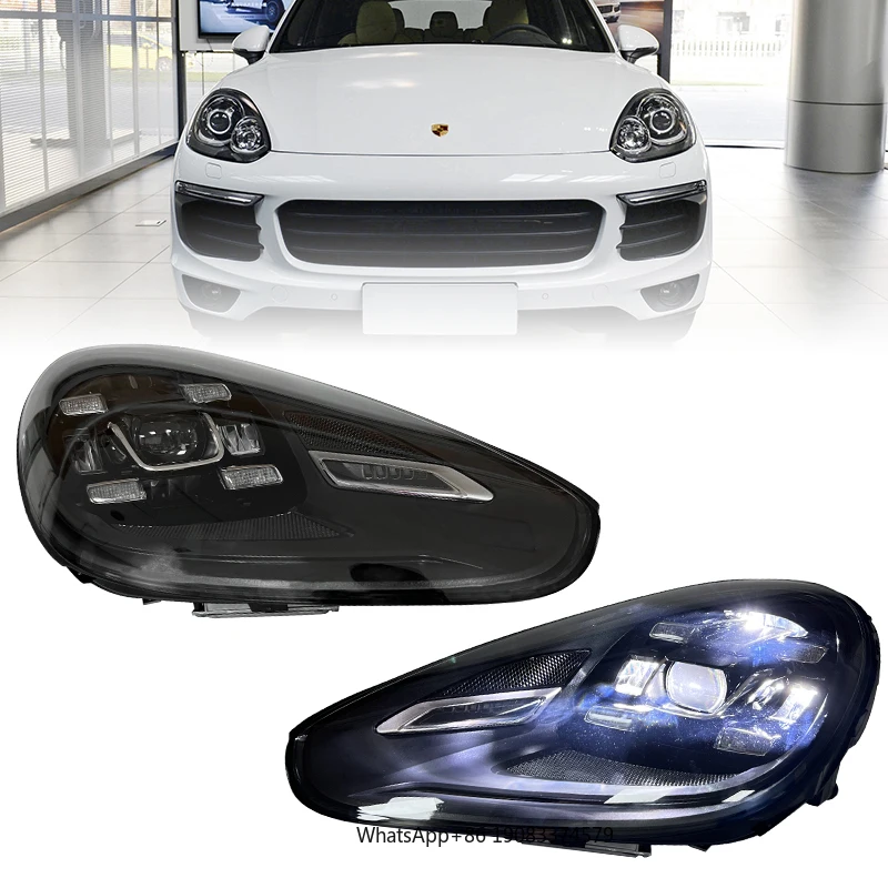 

Высокое качество Porsche Cayenne 2017 2016 2015 92A 958.2 958 Автомобильные светодиодные фары Автозапчасти Светодиодные фары для Porsche