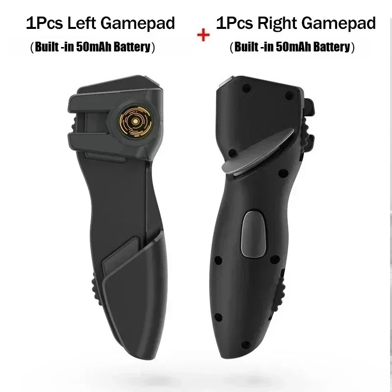 MEMO AK-PAD8K 6-Finger-Gamepad Joystick-Taste Controller Zielschießen L1R1 Spiel-Triggergriff für IPad IOS Android Tablet PUBG