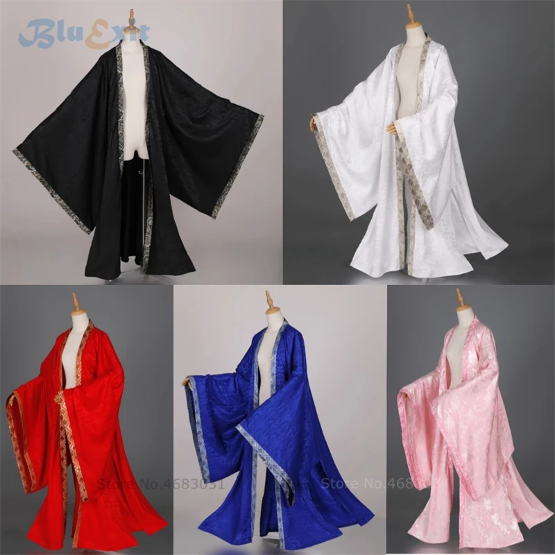 

Wide Sleeves Long Hanfu Cloak Women Cape Dress Ethnic Song Dynasty Traditional Chinese Style Oriental Ancient Costume Jacquard