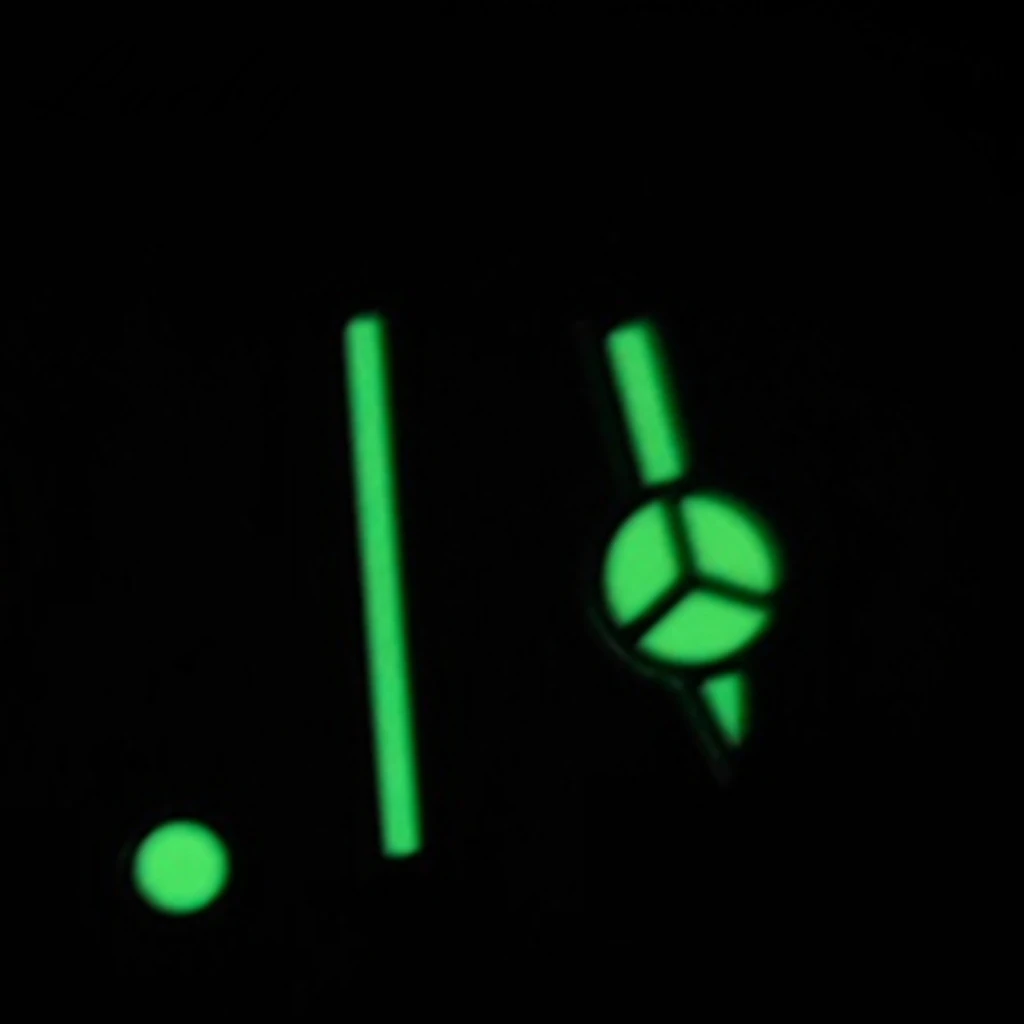 High Quality Retro NH35 Black Orange Hands Green Luminous Watch Hands Fit NH35/NH36/4R/7S Movement Watches Pointers