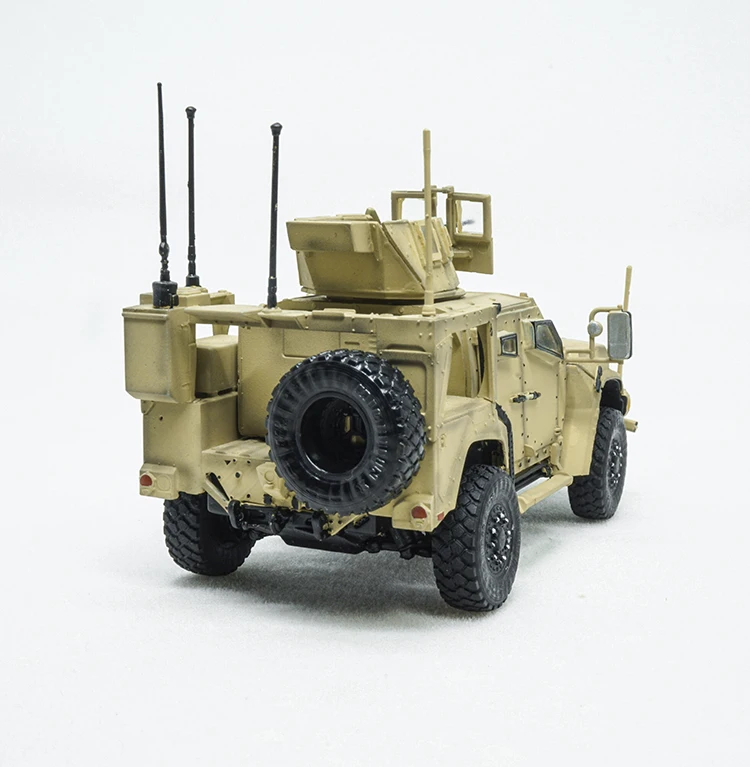 1: 72 T-M US J-LTV Tactical Vehicle Model MCTAGS Shield turret  Finished product collection model