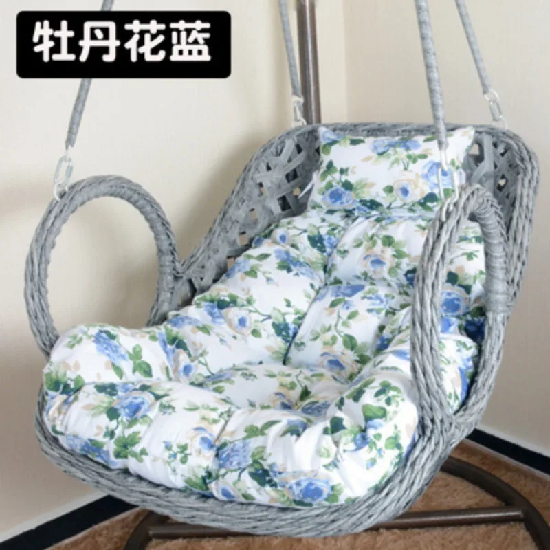 Egg Chair Cushion Cover Hanging Basket Chair Cushion Thick Swing Chair Cushion Cover For Outdoor Indoor Living Room Decoration