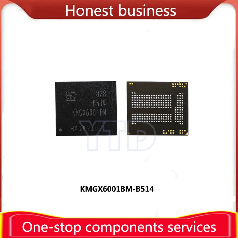 100% Working 1 Piece KMGX6001BM-B514 100% Quality EMCP BGA221 32G+24 Chip Mobile Phone Hard Disk Memory KMGX6001BM 32GB+24