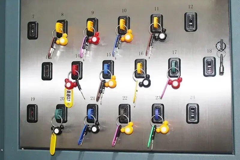 2025Office equipment smart key cabinet password unlocking key management system key safe